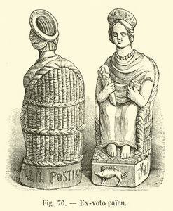 Ex-voto paien de French School