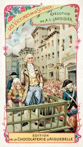 Execução de Antoine Lavoisier, 1794 de French School