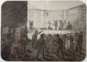 Execução de reféns durante a comuna de 1871 de French School