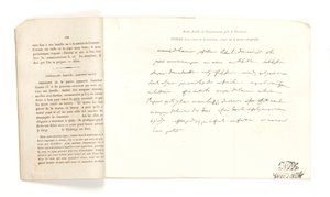 Extracto de uma carta de Bonaparte, de 