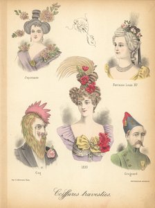 Estilos de cabelo extraordinários de French School
