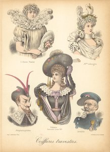 Estilos de cabelo extraordinários de French School