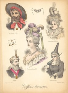 Estilos de cabelo extraordinários de French School