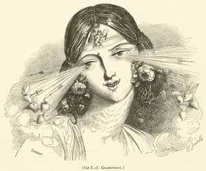 Olhos de amor (gravura) de French School