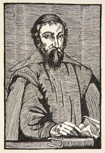 Fabri de Peiresc, cópia de Boris Mestchersky (d.1957) Ilustração da História da Nação Francaise, Sciences, Volumes I & II, de Gabriel Hanotaux (1853-1944), 1924 de French School