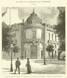 Fachada do Cercle de la librairie et de l
