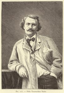 Felix Tournachon Nadar (gravura) de French School