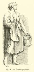 Mulher gaulesa de French School