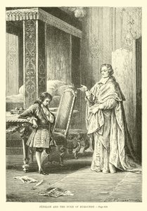 Fenelon e o duque de Borgonha de French School