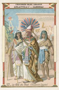 Festival de Thoth, antigo Egito de French School