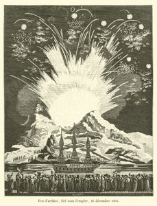 Fogos de artifício, incêndios sob o Império, 16 de dezembro de 1804 de French School