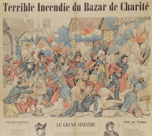 Fogo no Bazar de la Charite, 4 de maio de 1897 de French School