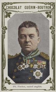 Fischer, almirante inglês (foto colorida) de French School