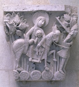 Voo para o Egito, capital original da nave da catedral