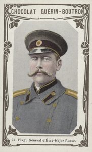 Flug, General dEtat-Major Russe (foto colorida) de French School