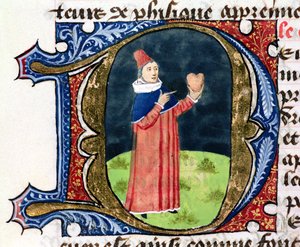 Fol.38v O Coração, de Traite de Medecine de Aldebrande de Florence, 1356 de French School