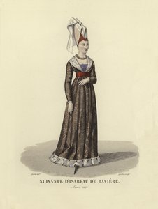 Seguidor de Isabeau da Baviera de French School