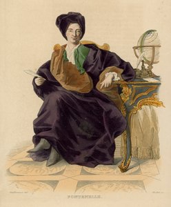 Fontenelle (gravação a cores) de French School