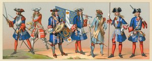 França XVII-XVIIIth Cent Costume de French School