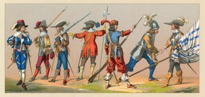 França XVII-XVIIIth Cent Costume de French School