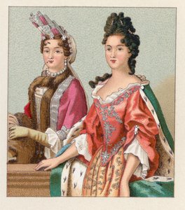 França XVIIth Cent Costume de French School