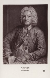 François Couperin, compositor barroco francês, organista e cravista (1668-1733) de French School