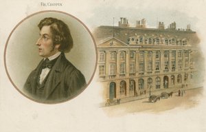 Frederic Chopin, polonês, compositor e virtuoso pianista de French School
