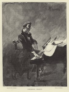 Frederic Chopin, pianista e compositor polonês de French School