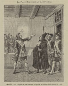 A Maçonaria no século XVIII: O Duc d
