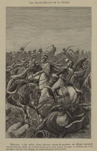 Maçons e patriotismo (gravura) de French School