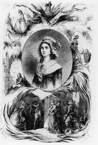 Revolução Francesa: retrato de Charlotte Corday, v.1793. de French School