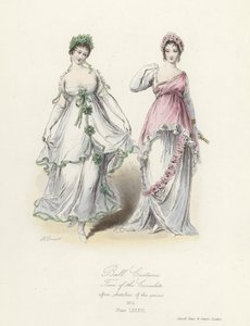 Traje de bola francesa, hora do consulado de French School