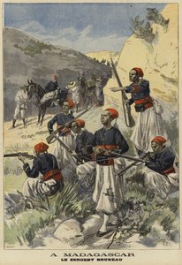 Tropas coloniais francesas em Madagascar, 1897
