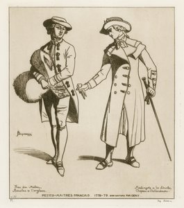 Dândis franceses, 1778-79 de French School