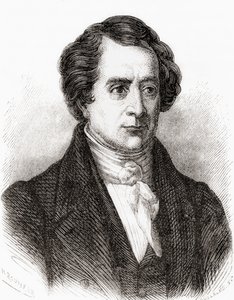 O matemático francês Dominique Francois Jean Arago, também conhecido como François Arago, de Les Merveilles de la Science, pub.1870 de French School