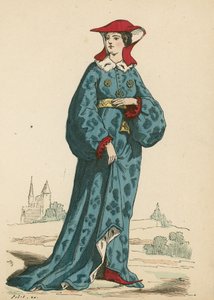Nobre francesa, 1395 de French School