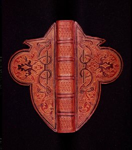 Capa de um livro de horas em latim, início do século XV de French School