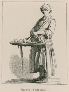 Vendedor de frutas de French School