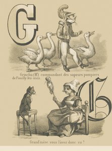 G: Grinchu (Sr.) comandante dos bombeiros de Fouilly-les-Oies - Grand&39;Mere você o viu de French School