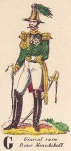 G: General Russo, Príncipe Menschikoff (1787-1869) de French School
