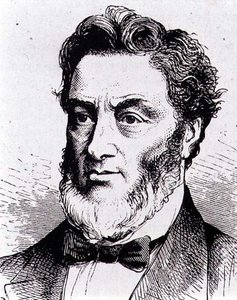 Gabriel-Claude-Jules Favre (1809-1880) Político Francês (gravura) de French School