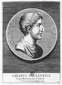 Gaius Sallustius Crispus, Sallust (gravura) de French School