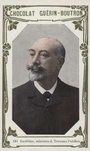 Gauthier, Ministro das Obras Públicas (foto colorida) de French School