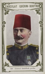 General Abdulhah, pacha (foto colorida) de French School