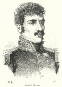General Berton (gravura) de French School