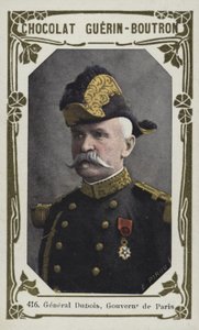 General Dubois, governador de Paris (foto colorida) de French School