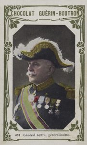 Geral Joffre, em geral (foto colorida) de French School