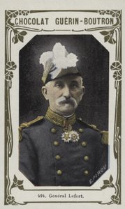 General Lefort (foto colorida) de French School