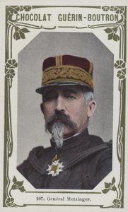 General Metzinger (foto colorida) de French School