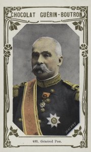 General Pau (foto colorida) de French School